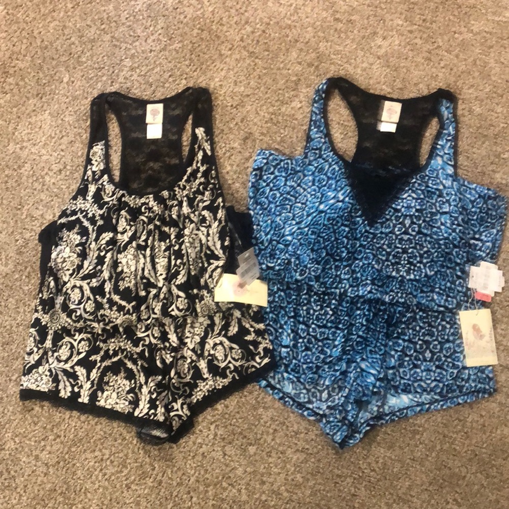 In Bloom by Jonquil Pajama Set Bundle Size Small